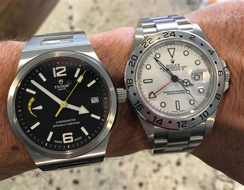 tudor north flag vs rolex explorer|rolex vs tudor.